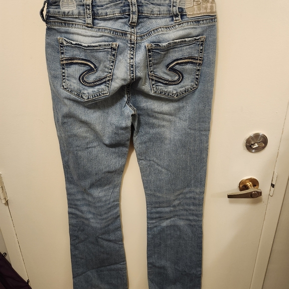 SILVER Avery Slim Boot, Size 30/33, Preloved - Picture 3 of 6